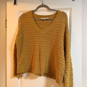 LOFT Women's Mustard Sweater